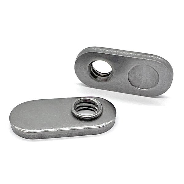 Boltsandnuts.Com M6-1.0, Steel, 10.8 mm Wd, 23.6 mm Lg, 100 PK M6CSWNPL/ST/T-100 - main